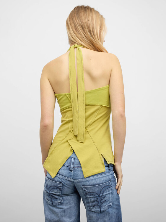 Asymmetrical Halter Top 