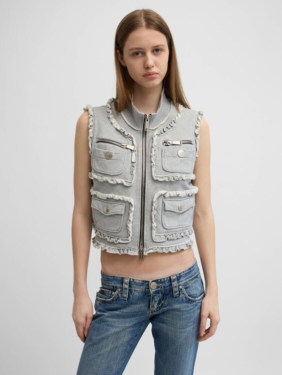Dsquared² Grey Jersey Vest 
