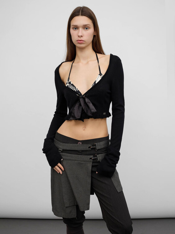 Miss Sixty Cropped Cardigan 