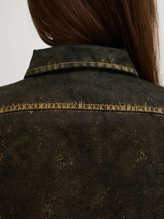 Plein Sud Gold Jacket 