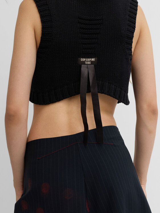 Cop Copine Cropped Vest 