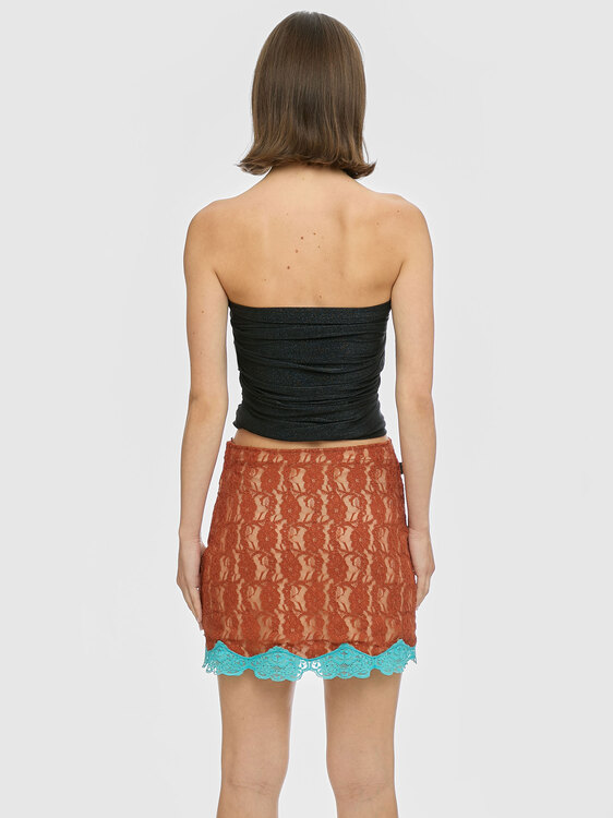 Replay Lace Mini Skirt 