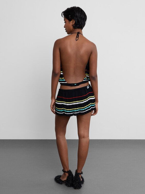 Miss Sixty Knitted Striped Set 