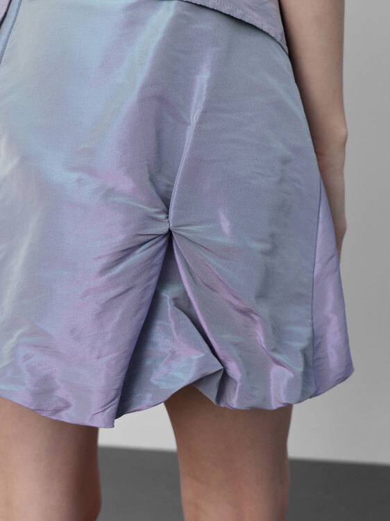 Lavender Bubble Skirt 