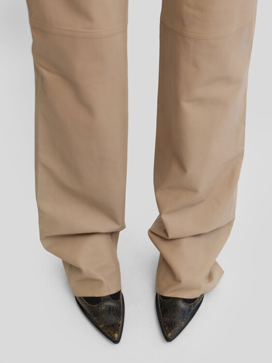 Plein Sud Leather Trousers 