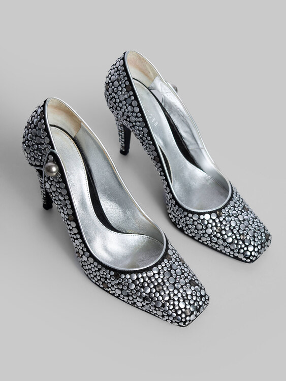 Sergio Rossi Studded Heels 