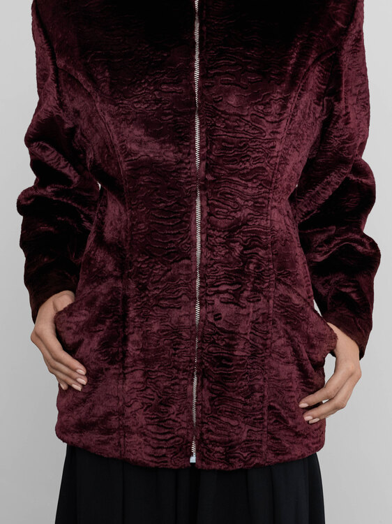 Faycal Amor Faux Fur Jacket 