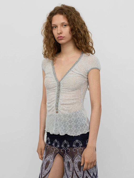 Miss Sixty Glittery Blouse 