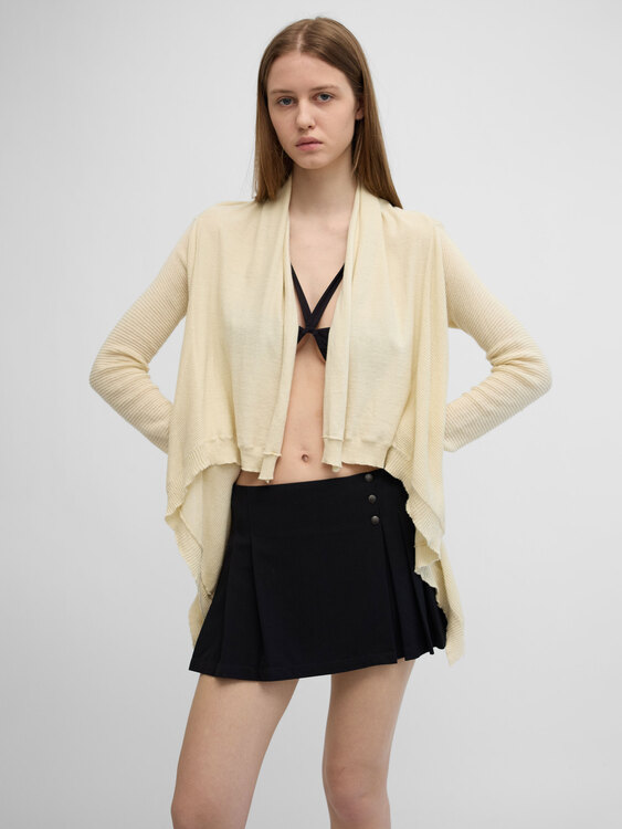 Tsumori Chisato Asymmetrical Cardigan 