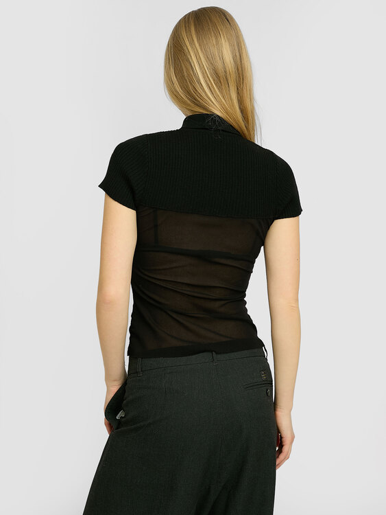 Mesh & Knit Polo 