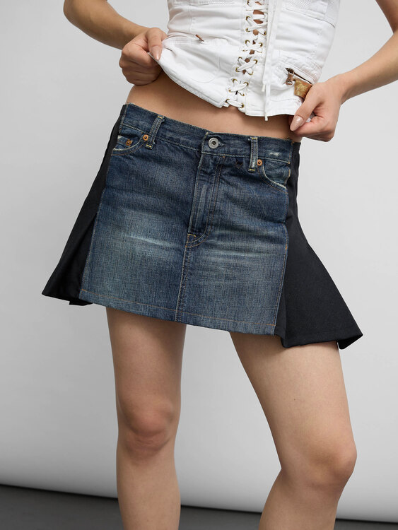 Nolita Pleated Mini Skirt 