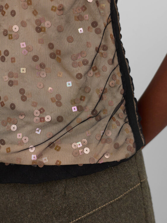 AA Milano Sequinned Top 