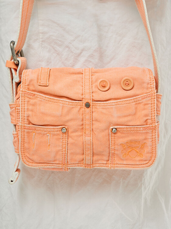 Diesel Canvas Shoulder Bag 