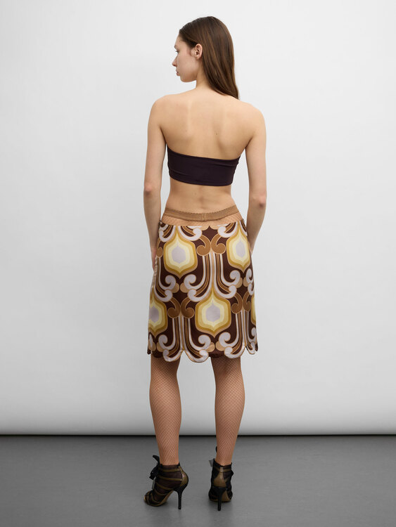 Miu Miu Silk Skirt 