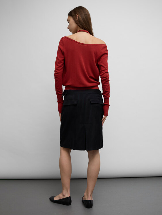 Michiko Koshino Midi Skirt 