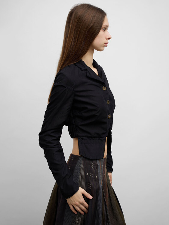 Michiko Koshino Cropped Jacket 