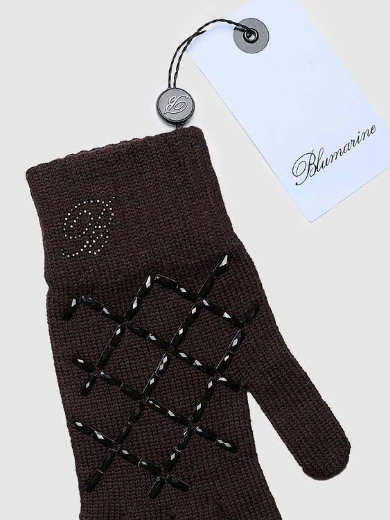 Blumarine Wool Gloves 
