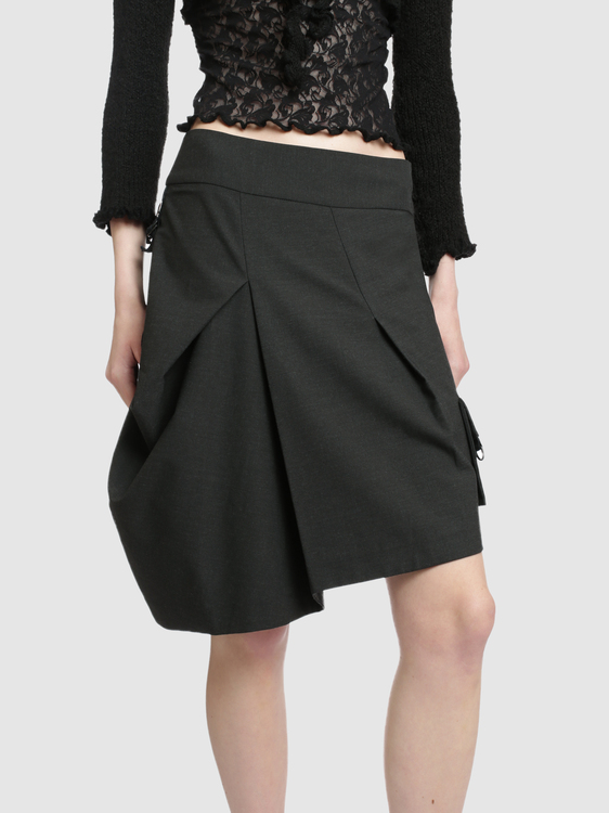 Cop Copine Asymmetrical Skirt 