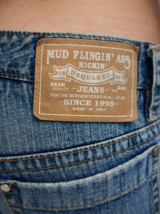 Dsquared² Distressed Low Rise Jeans 