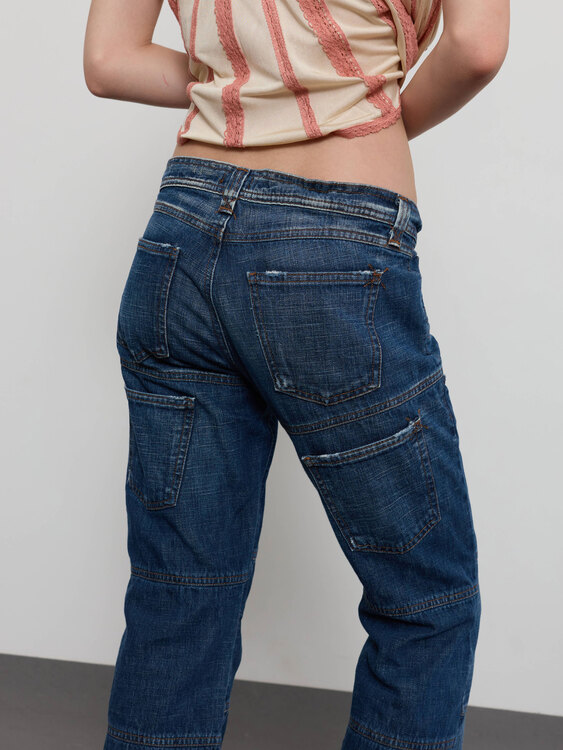 Max & Co Double Waist Effect Jeans 