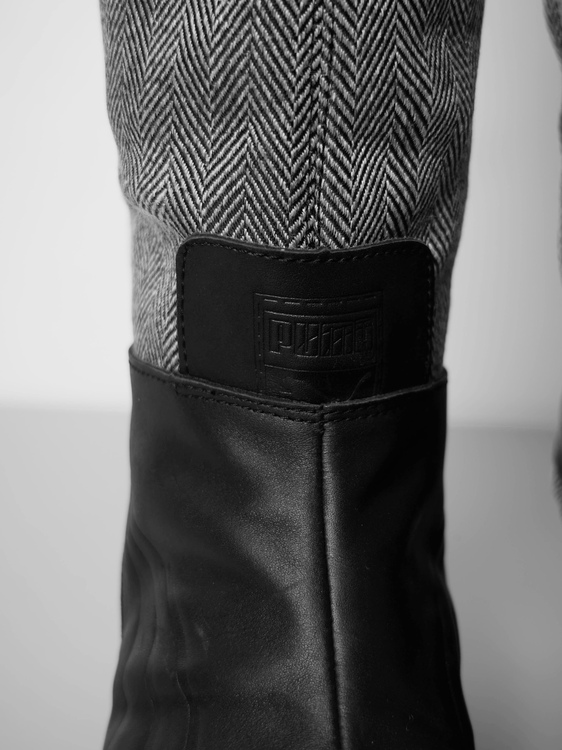 Puma Knee High Wedge Boots 