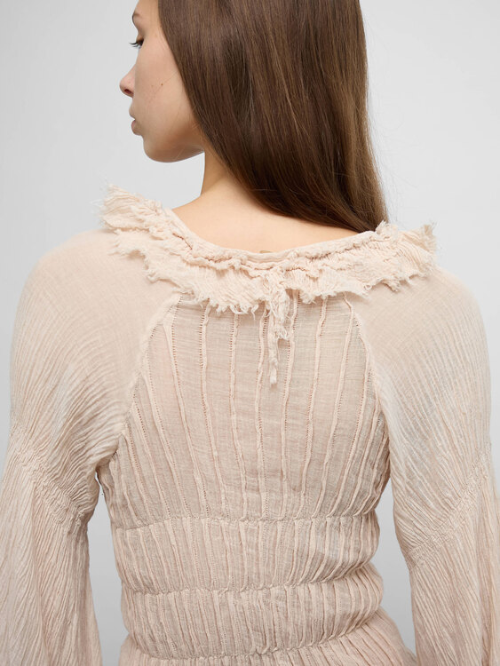 Michiko Koshino Gathered Blouse 
