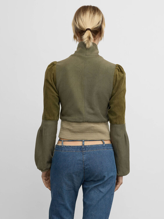 Michiko Koshino Light Zip-Up Jacket 