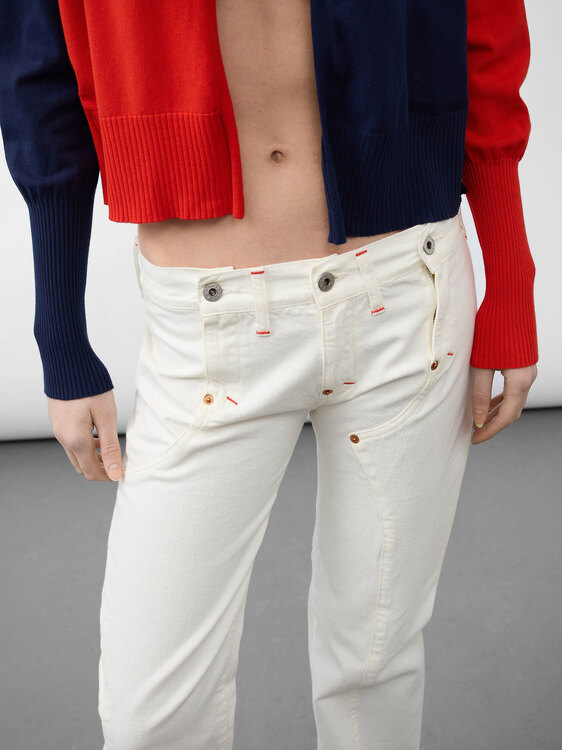 Michiko Koshino Deconstructed Jeans 