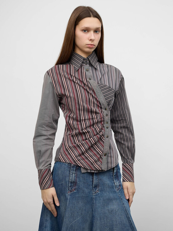 Miss Sixty Asymmetrical Shirt 