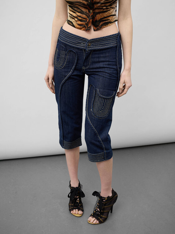 Tsumori Chisato Denim Capris 