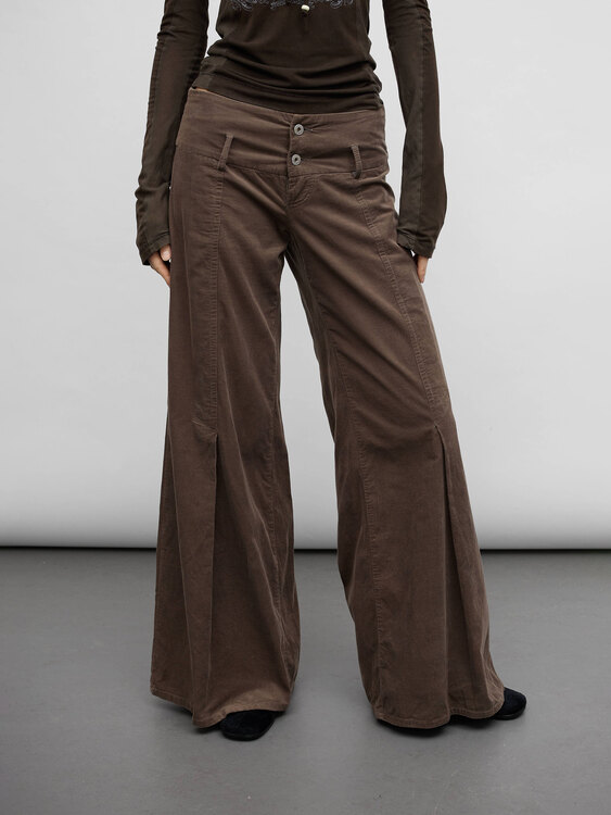 Michiko Koshino Corduroy Trousers 