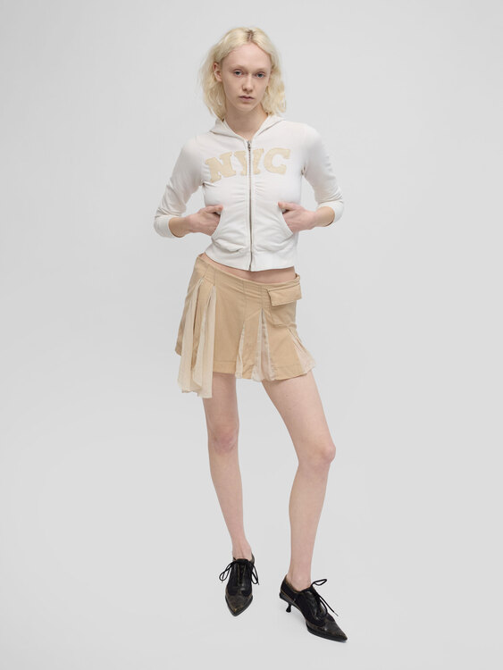 Nolita Pleated Mini Skirt 