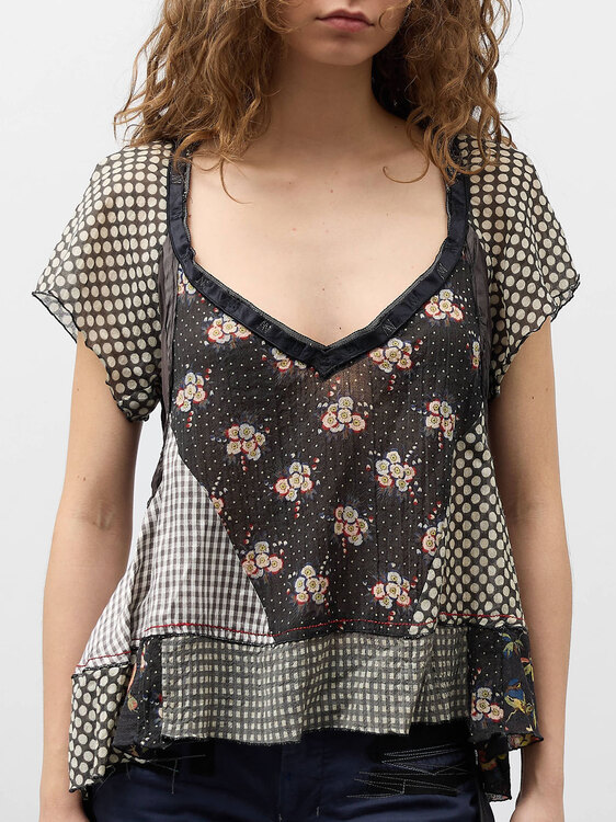 Girbaud Deconstructed Blouse 