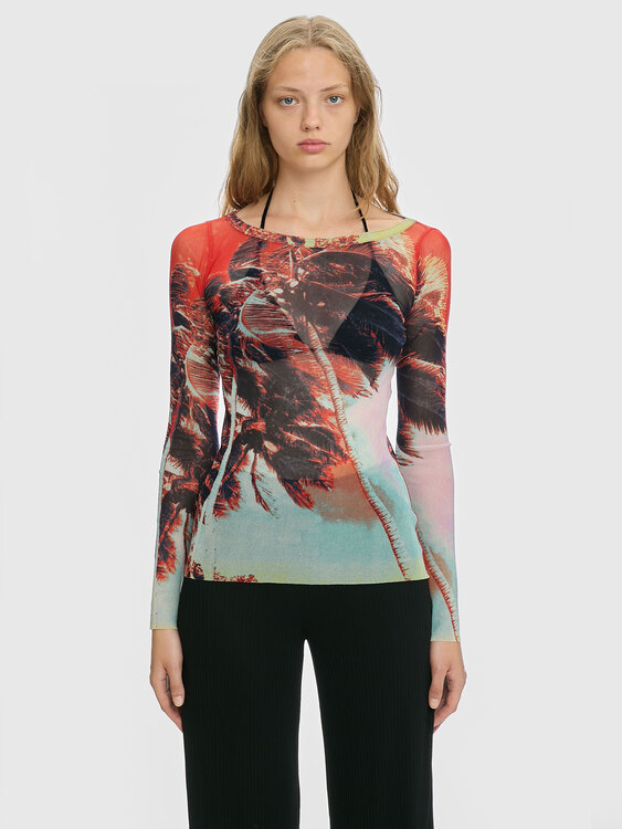 Gaultier Mesh Top 