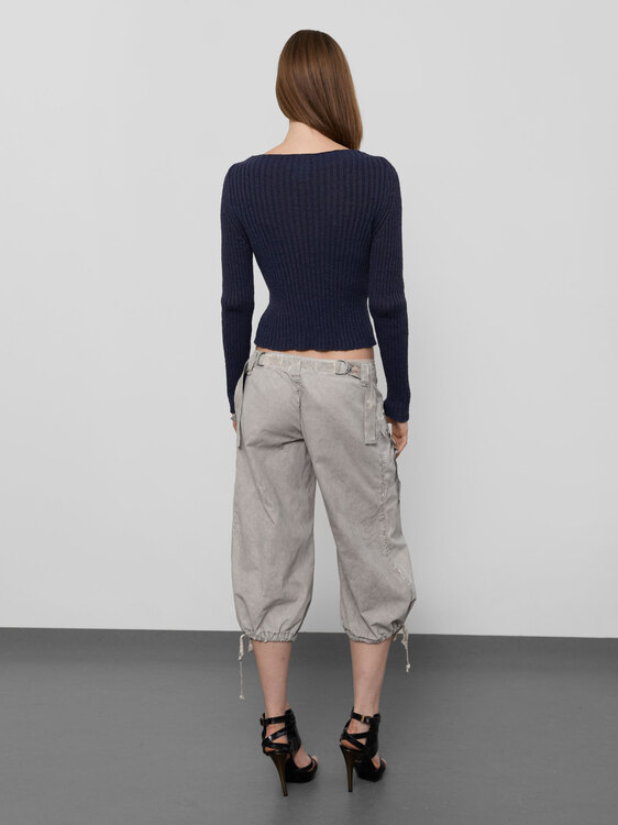 Grey Cargo Carpi Trousers 