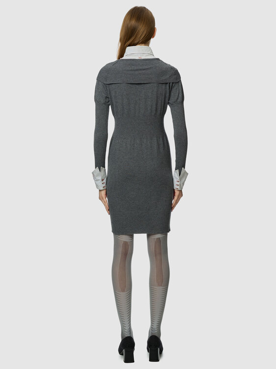 Cop Copine Knitted Shirt Dress 