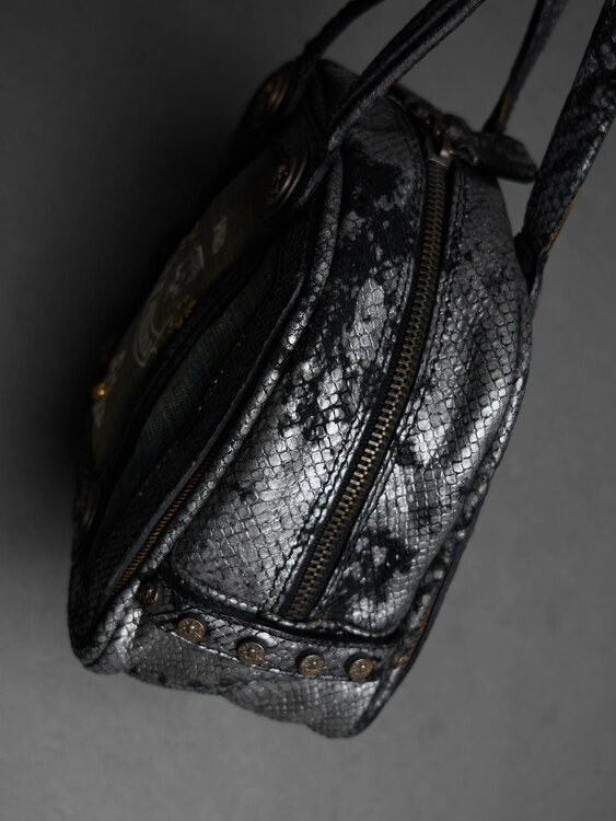 Galliano Leather Handbag 