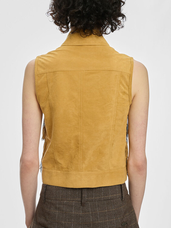Plein Sud Fringed Vest 