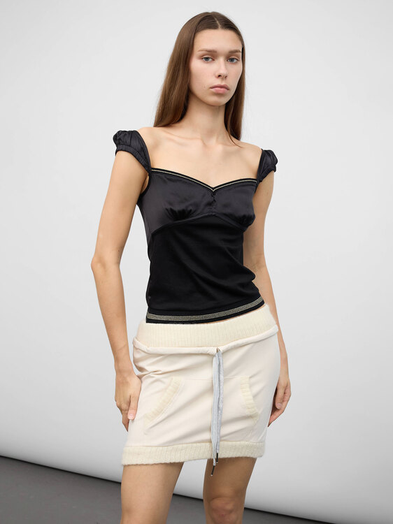 Dolce & Gabbana Satin Bustier 