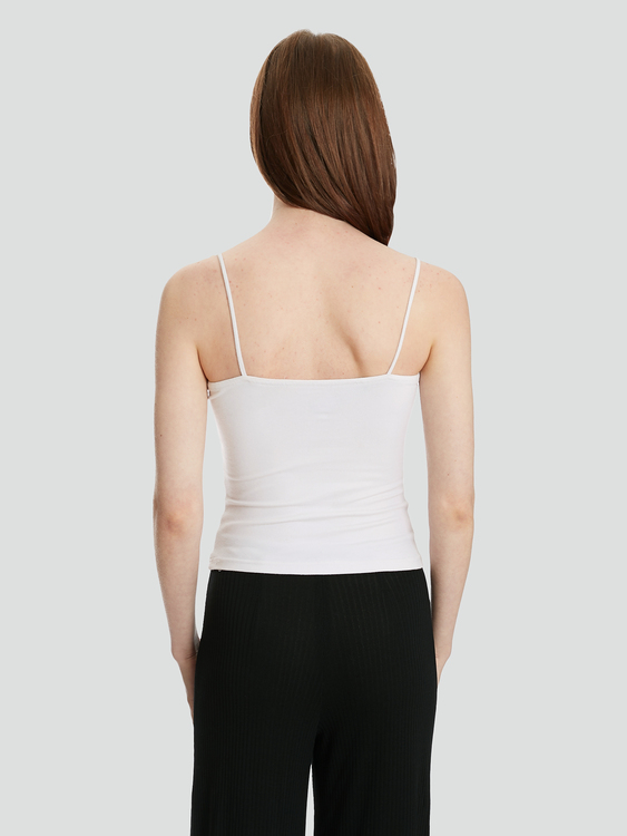 White Angel Appliqué Camisole Top 
