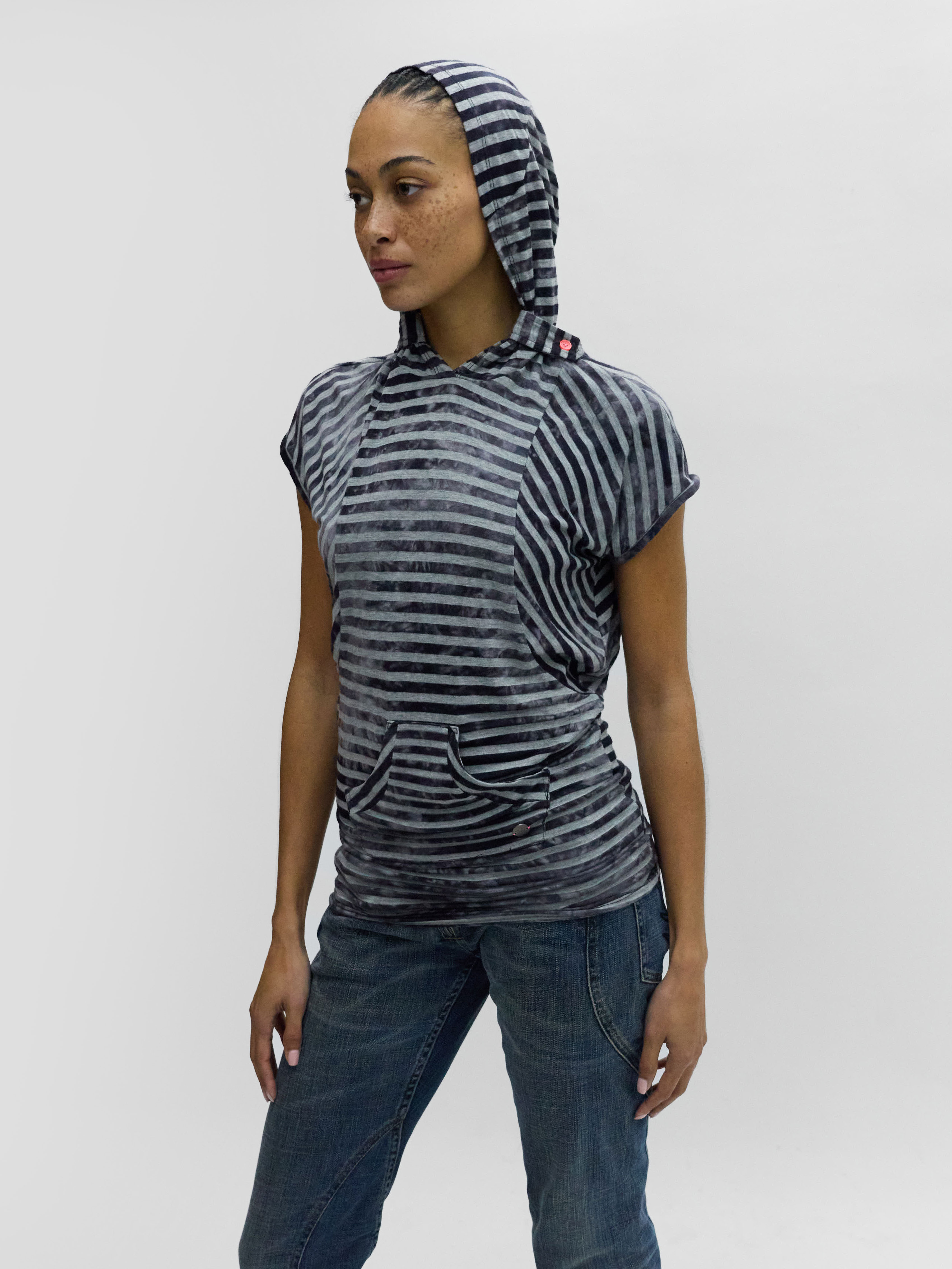 Diesel Striped Hoodie 