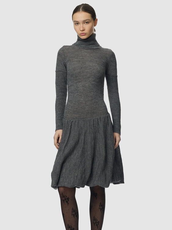 Stefanel Backless Knit Dress 