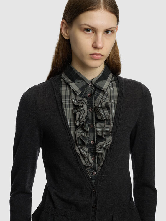 Moschino Layered Cardigan 