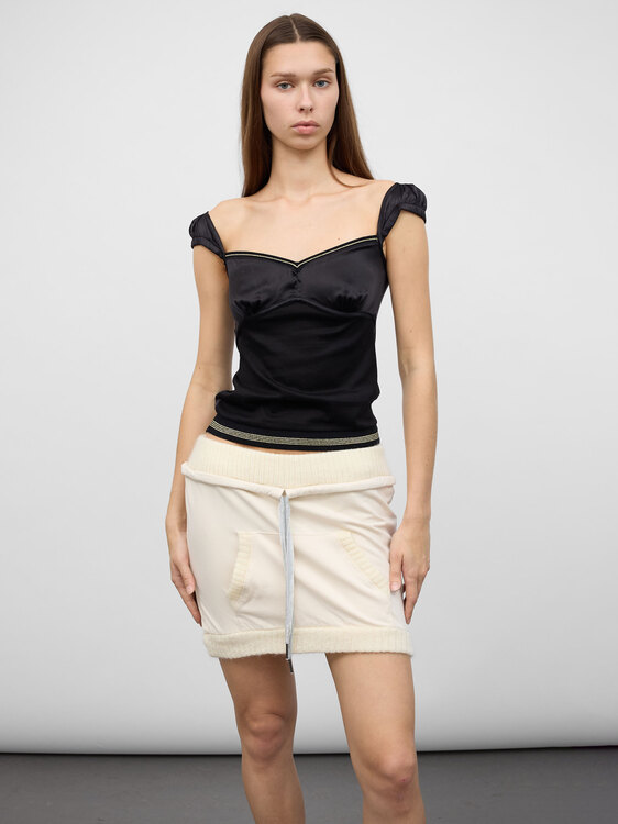 Dolce & Gabbana Satin Bustier 