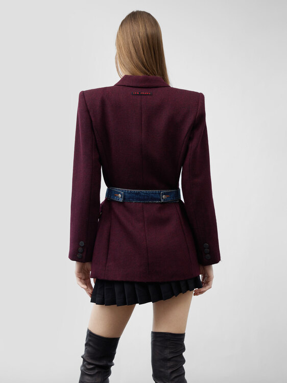 Gaultier Wool And Denim Blazer 