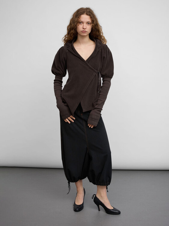 Cop Copine Fleece Cardigan 