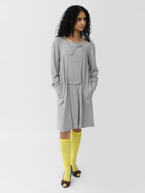 Tsumori Chisato Grey Midi Dress 