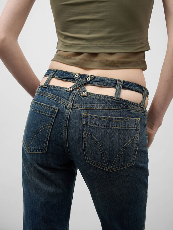 Dolce & Gabbana Deconstructed Jeans 