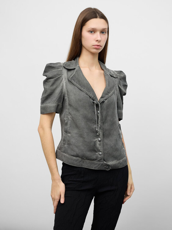 Cop Copine Acid Wash Shirt 