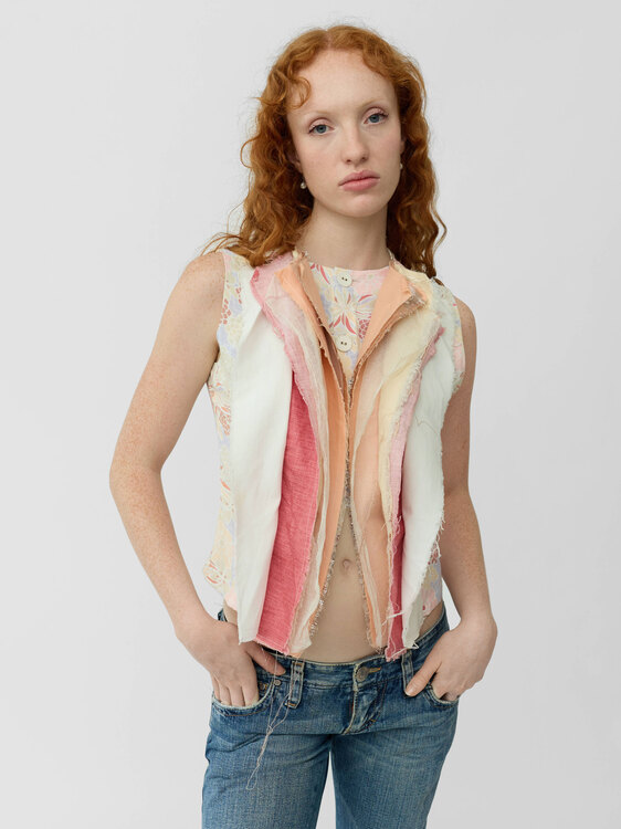Michiko Koshino Layered Blouse 